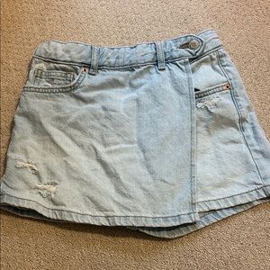 girls jean skort